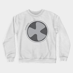 Diatom - Actinoptychus (scientific) Crewneck Sweatshirt